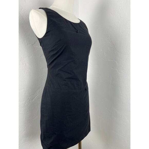 J's Exte BODY CON MINI DRESS Zippers Black (Womens: XS Size 2) - Picture 4 of 12